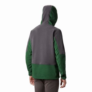 Columbia Basin Trail™ 1/2 Snap Skinna Hoodie Herr Gröna/MörkGrå (WHIOV2597)